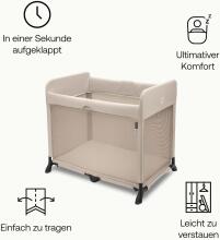 Bugaboo Stardust 2-in-1 Art.287808 Midnight Black Современный детский манеж