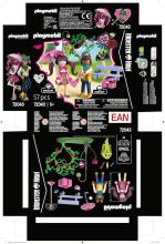 PLAYMOBIL Monster High – Valentino dienos pasimatymas su Drakulaura ir Kloudu