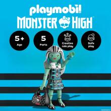 PLAYMOBIL Monster High – Frankie Stein figūrėlė kūrybiniams žaidimams ir Helovinui