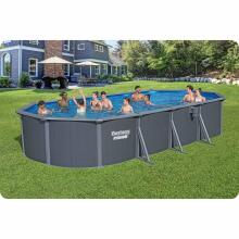 Visų metų panelinis baseinas 732x366x132 cm 13in1 Bestway 561CW