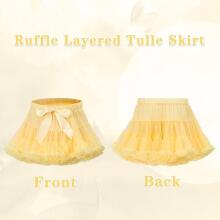 Bebe Basic Tu-Tu Luxury Skirt Light Pink Art.288182 Itin stambus sijonas princesėms