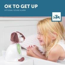Zazu Kids Davy Dog Sleeptrainer Art.288269 Pink Miego treniruoklis vaikams su naktine šviesa