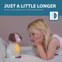 Zazu Kids Davy Dog Sleeptrainer Art.288270 Green Miego treniruoklis vaikams su naktine šviesa