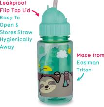 Tum Tum Watter Bottle Art.288461 Fox Felicity Portable drinking cup with straw 400 ml.