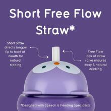 Tum Tum Baby Cup Art.288462 Olivia Owl Baby sippy cup with straw for ages 6+ months, 200 ml