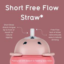 Tum Tum Baby Cup Art.288478 Panda Baby sippy cup with straw for ages 6+ months, 300 ml