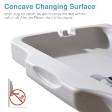 Kidsworld Removable Changing Table  Art.288488 White persirengimo stalas (montuojamas ant sienos)