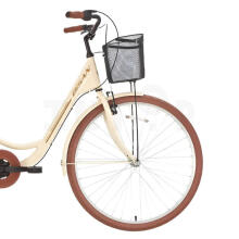 Pilsētas velosipēds Bisan SORRENTO Cream/Gold (Rata izmērs: 28 Rāmja izmērs: 17)