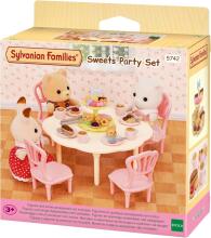 Sylvanian Coffee and Cake Set Art.5742 Kavos ir pyrago rinkinys – lėlių namelio baldai