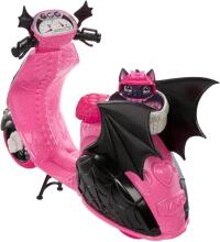 Monster High Drakulaura – „Scare-Cruiser“ paspirtukas su Count Fabulous