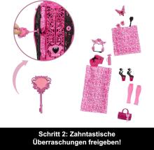 Monster High Skulltimate Secrets – Monster Mysteries Drakulaura spintos rinkinys (19+ staigmenų)