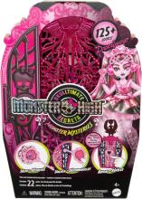 Monster High Skulltimate Secrets – Monster Mysteries Drakulaura spintos rinkinys (19+ staigmenų)