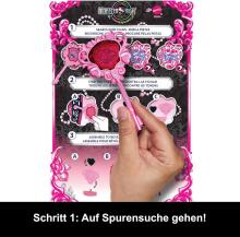 Monster High Skulltimate Secrets – Monster Mysteries Drakulaura spintos rinkinys (19+ staigmenų)