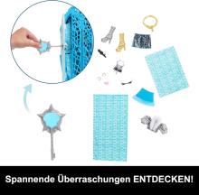Monster High Skulltimate Secrets – Hauntlywood Mysteries Franki Stein spintos rinkinys (19+ staigmenų)