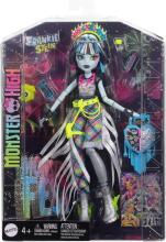 Monster High Franki Stein lėlė – festivalio įvaizdis su aksesuarais