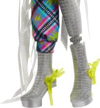 Monster High Franki Stein lėlė – festivalio įvaizdis su aksesuarais