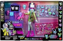 Monster High Make-A-Monster Pet Lab – Franki Stein rinkinys su 30+ aksesuarų