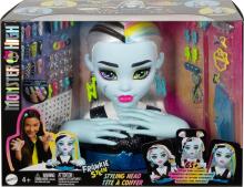 Monster High Franki Stein šukuosen galva – kūrybiniam žaidimui