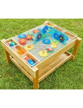 MASTERKIDZ Medinis edukacinis stalas 1200L STEM lauko + priedai