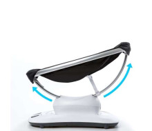 4moms „MamaRoo 4.0“ kūdikių kėdutė „Classic Art“. 16910 pilka revoliucinė supamoji kėdė