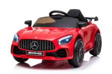 Akumuliatorinis automobilis - 12V - BBH-011 - MERCEDES GT R - RAUDONAS