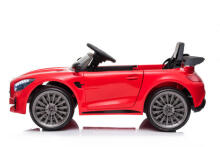 Akumuliatorinis automobilis - 12V - BBH-011 - MERCEDES GT R - RAUDONAS