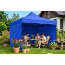 Sodo paviljonas 3 sienos 3 x 3m mėlynas plonas
