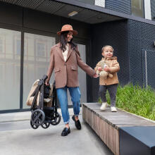 KinderKraft Newly 3 in1 Art.222812 Beige Universalus 3 viename vežimėlis + automobilinė kėdutė