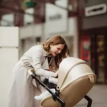 Mima Xari Max Art.290217 Сhampagne Exclusive set: stroller unit, chassis and carrycot