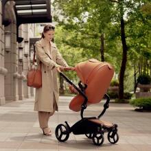 Mima Xari Max Art.290219 Black/Snow White Exclusive set: stroller unit, chassis and carrycot