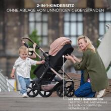 Kinderkraft Moov2 Air 3in1 Art.290378 Grey 3 viename kūdikio vežimėlis