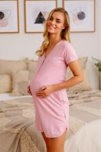 Doctornap  Cotton Night Dress Art.TM.4542.PAPAYA.S.01 Cotton nightgown for pregnant/nursing