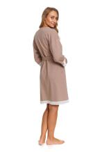 Dobranocka Art.SWW.7461.BEIGE chalatas nėščioms moterims