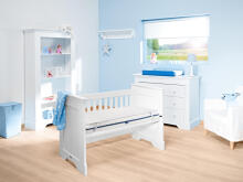 La Bebe™ Aerosleep Kind Pack 2-in-1 Art.290487 White Lovytės čiužinys + minkštas nuimamas čiužinio užvalkalas. 120 x 60 cm