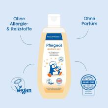 Paediprotect Baby Oil with Almond Oil Art.290770 Kūdikių švelnus aliejus nuo 0+ mėn., 200 ml