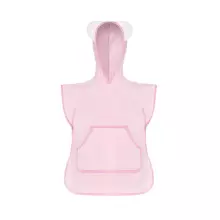 Bocioland Bath Poncho Art.BL181 Pink rankšluostis -Poncho