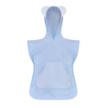 Bocioland Bath Poncho Art.BL183 Blue rankšluostis -Poncho