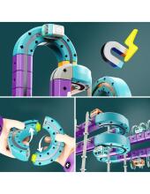 WOOPIE Magnetic Construction Set Railway Track with Attraction Effect 126 pcs