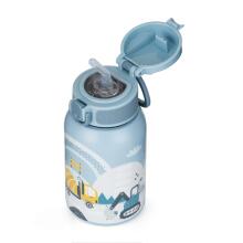 PETITE&MARS 150381 Nerūdijančio plieno termosas su šiaudeliu 350ml