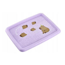 Box with lid 15L Karolina &ldquo;Capybara&rdquo; 38x29.5x20.5cm soft purple