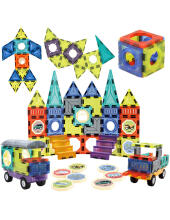 WOOPIE 54870 Magnetiniai blokai 71 vnt.