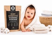 Bebe Basic Baby Sensitive Washing Powder Art.292438  Skalbimo milteliai kūdikiams nuo pirmųjų gyvenimo dienų, 400 g