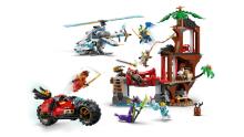 LEGO Ninjago Nindzių Transporto Priemonė Medžių Namas Mūšis