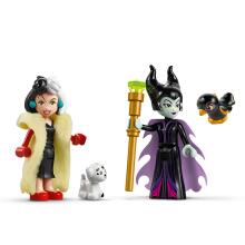 LEGO Disney Maleficent ir Cruella De Vil suknelės
