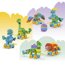LEGO DUPLO 3in1 Dinosaurus ant ratų
