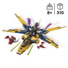 LEGO Ninjago Ras ir Arin Super Audros Lėktuvas