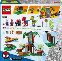 LEGO Spidey ir Gobby Raptor mūšis medžių namelyje