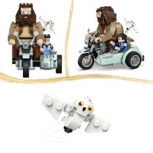 LEGO Harry Potter Hagrido ir Harry's motociklo kelionė