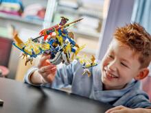 LEGO Ninjago Рыцарь Меха Дракона Рога
