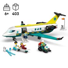 LEGO City Greitosios Medicinos Oro Ambulanso Lėktuvas